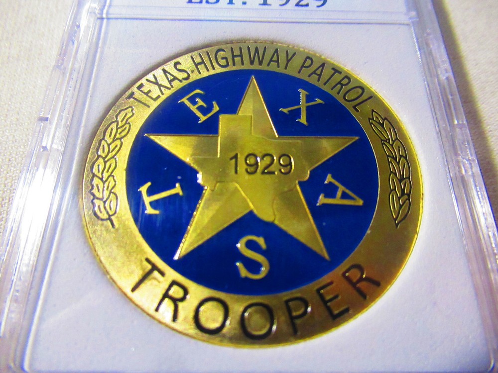 TEXAS HIGHWAY PATROL Challenge Coin