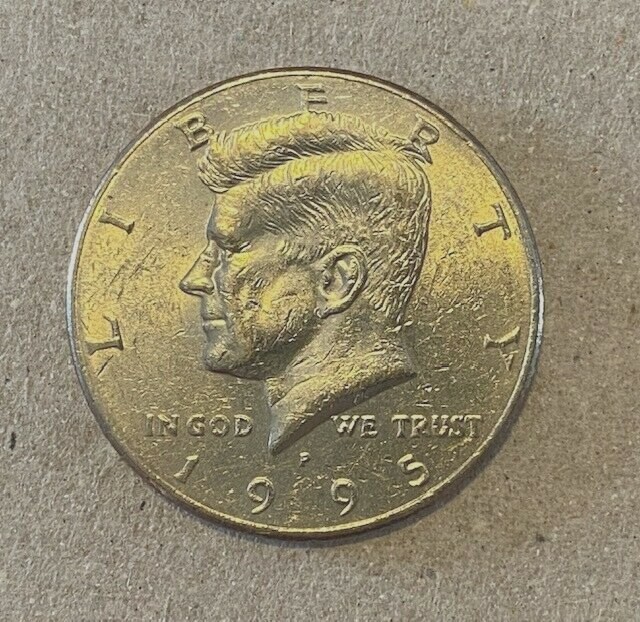 1995-P 50C Kennedy Half Dollar