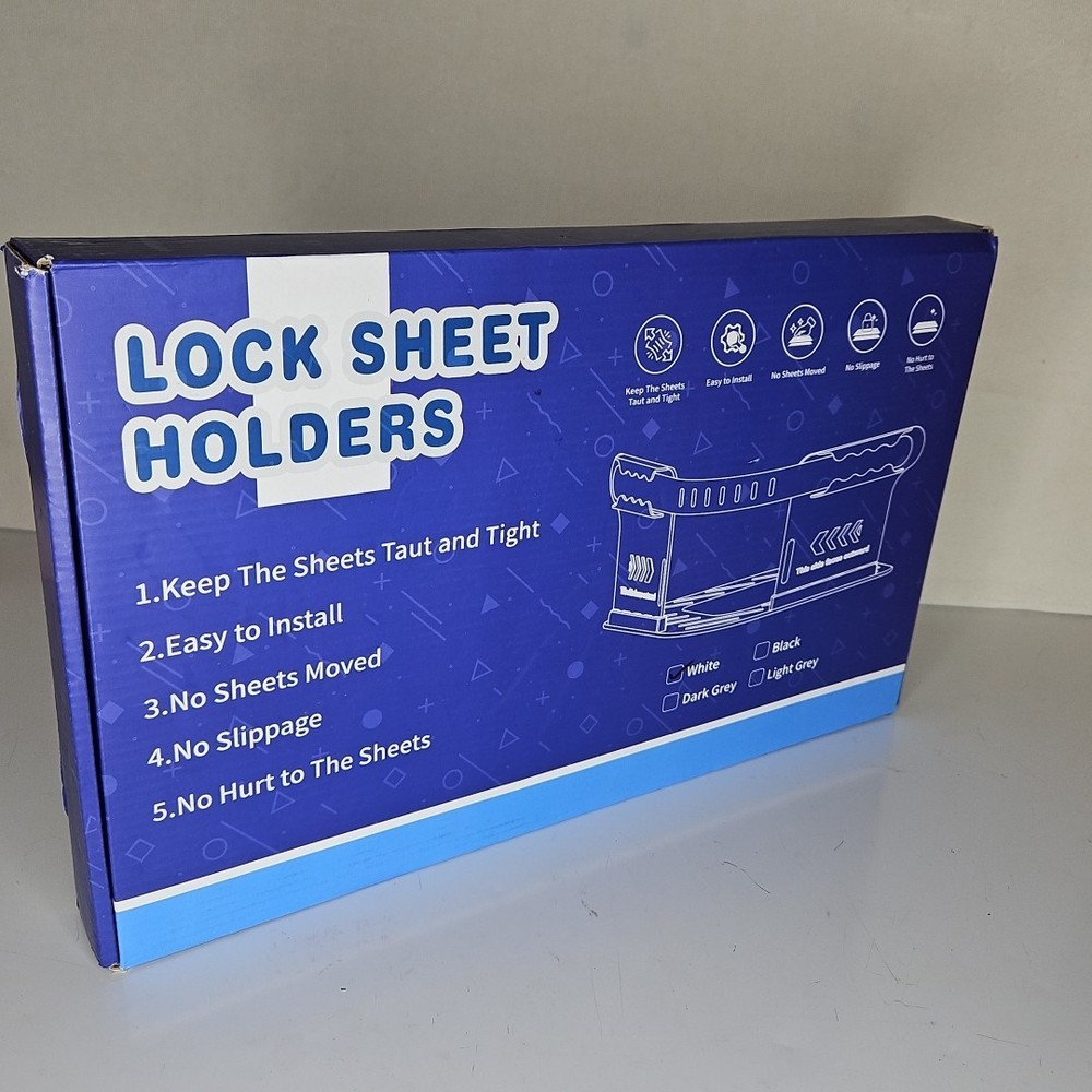Lock Sheet Holders Bed sheet holder with lock strips Heavy-Duty sheet holders