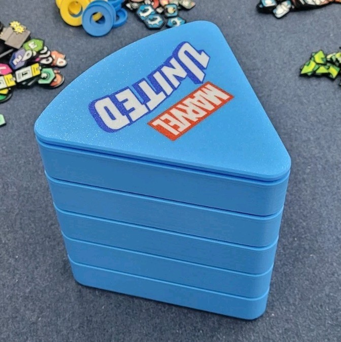 Marvel United Token Trays - 5 Trays plus Lid