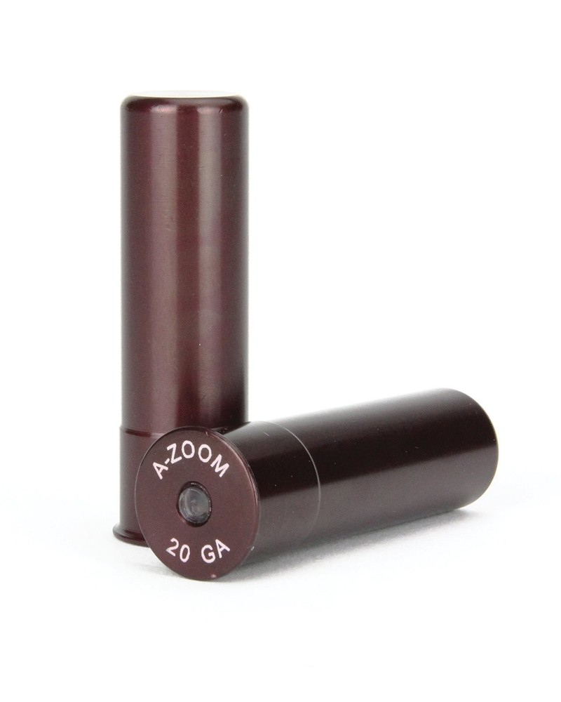20 Gauge Precision Snap Caps - 2 Pack, Durable Training Dummy Rounds, Brown