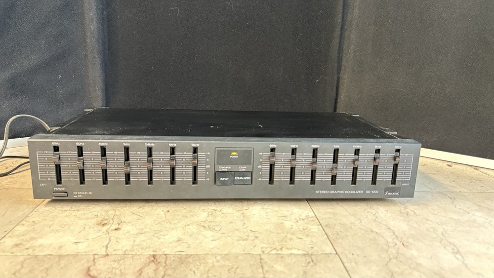Sansui SE-1000  7 Band Stereo Graphic Equalizer *Nice!*