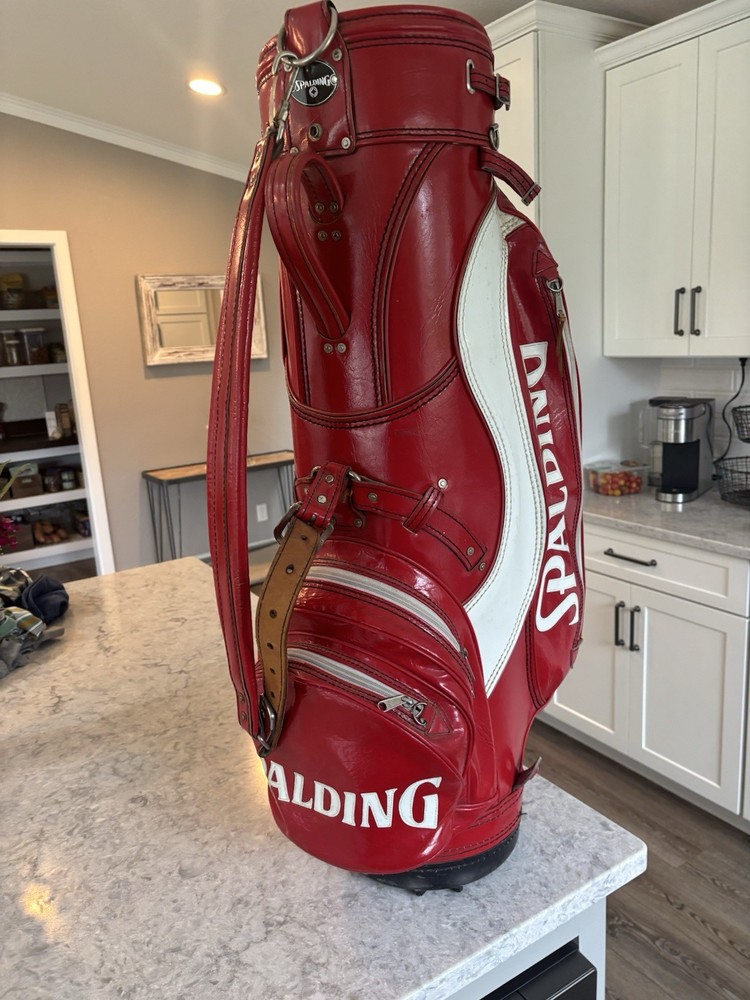 spalding staff golf bag