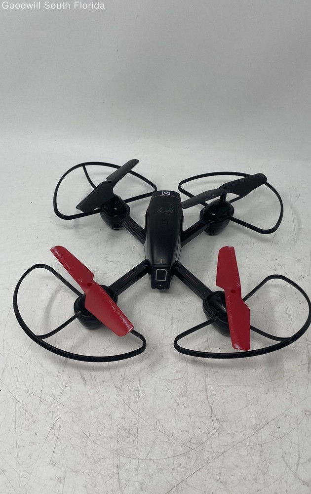 Sharper Image Mach X Black Video Streaming Camera Drone With Remote Not Tested