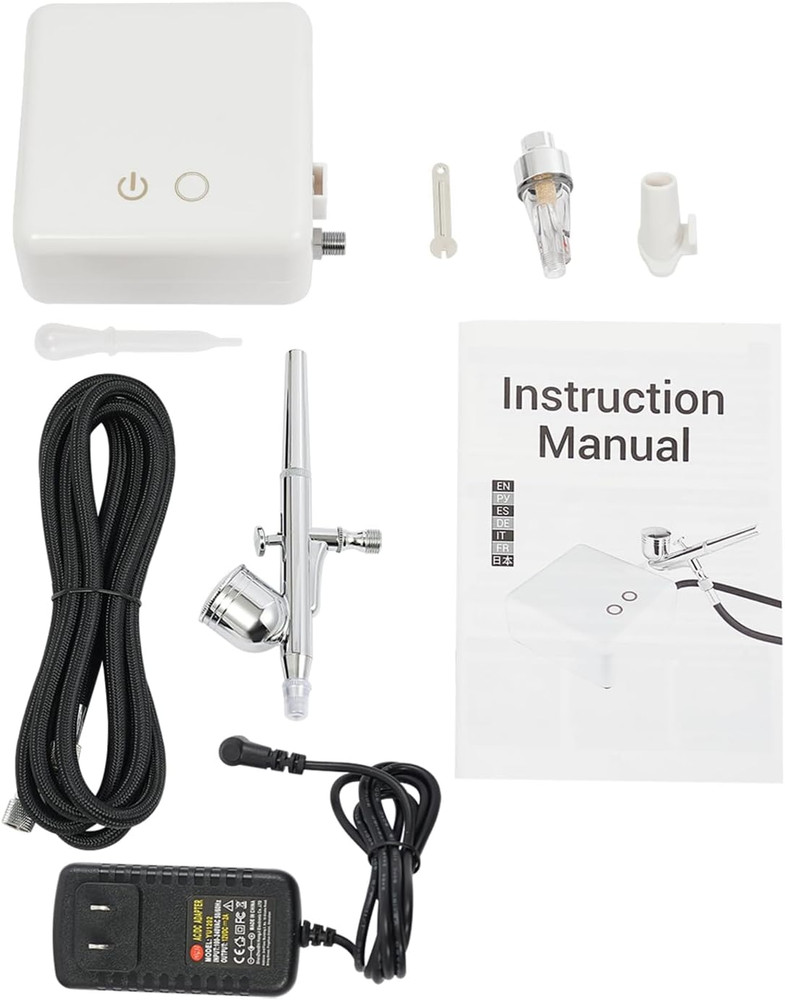 Airbrushing Tool Kit,Multi-Purpose Airbrush Kit with Air Compressor,High Pressur