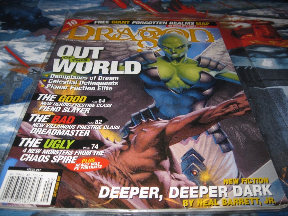 TSR: Dragon Magazine: Issue #287