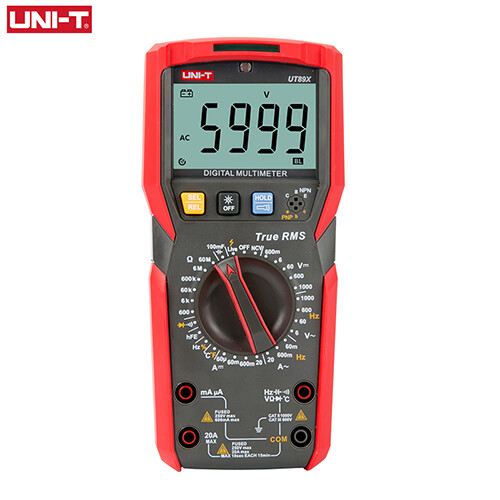 UT89X Professional Digital Multimeter True RMS NCV 20A Current AC DC Voltmeter