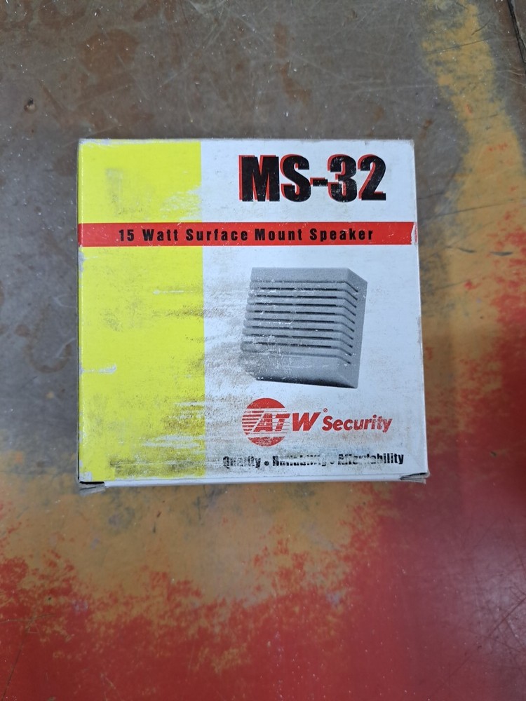 MS-32 Speaker 8 ohm 15 Watt Speaker Security Alarm Speaker