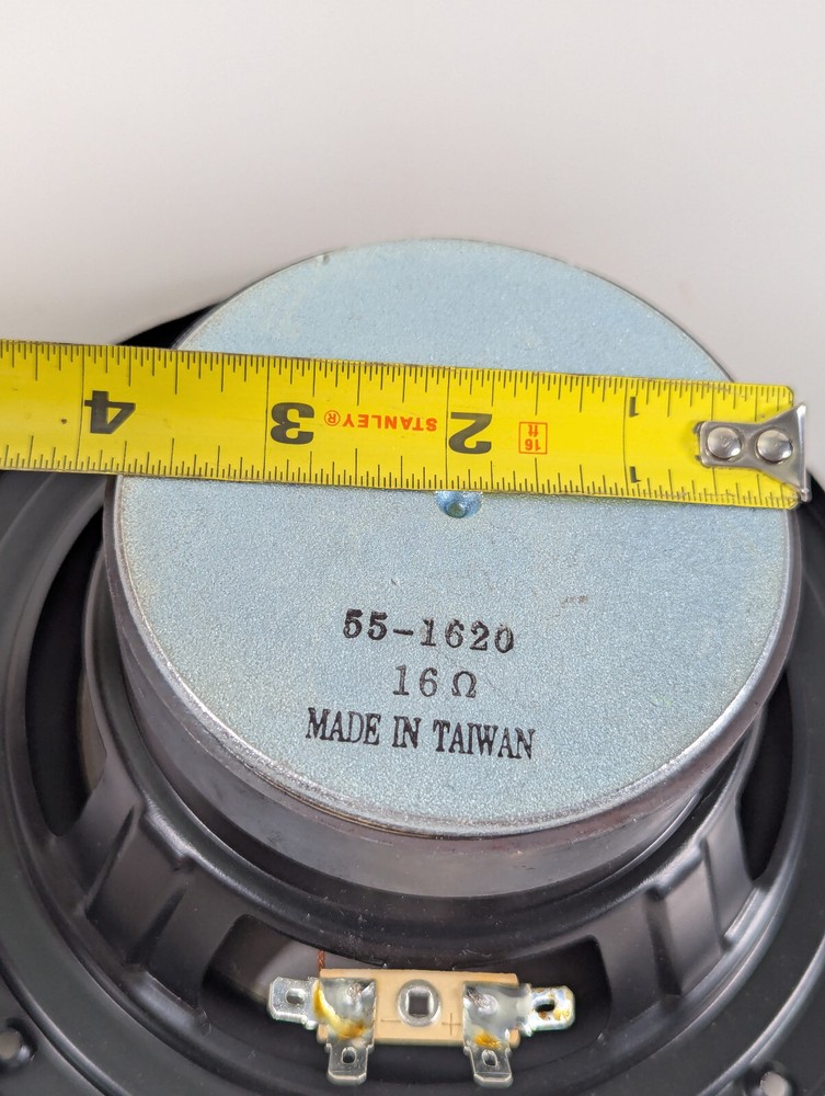 6 1/2 Speaker 55-1620 16Ω Rubber edge