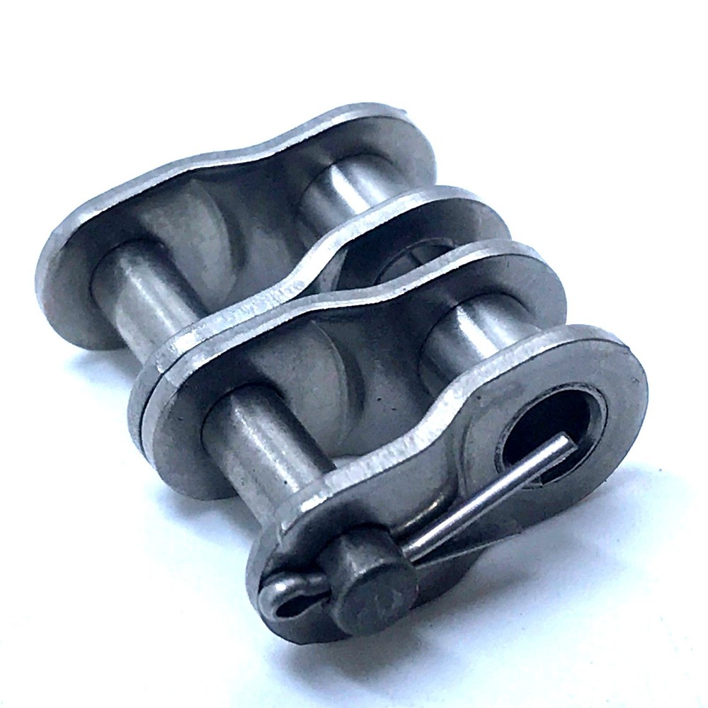 HKK SR035CHL2 ANSI 35 Double Strand Connecting Offset Link Cottered Stainless