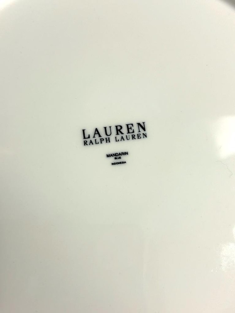 Ralph Lauren China Mandarin Blue Dinner Plate