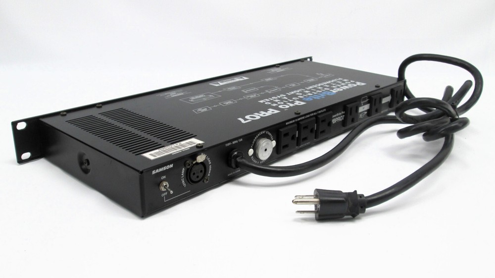 SAMSON POWER BRITE PRO7 Rack Mountable Power Conditioner & Rack Light
