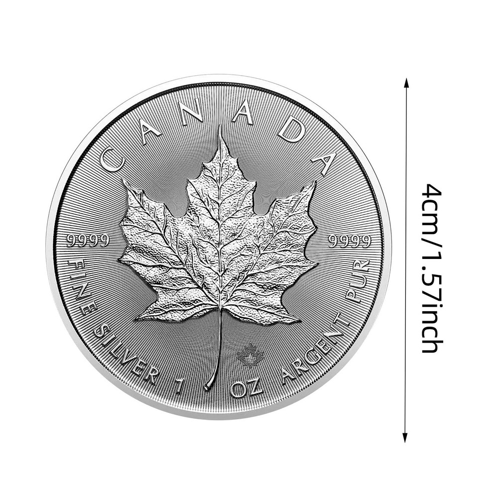 Exquisite Maple Leaf Commemorative For And Investment