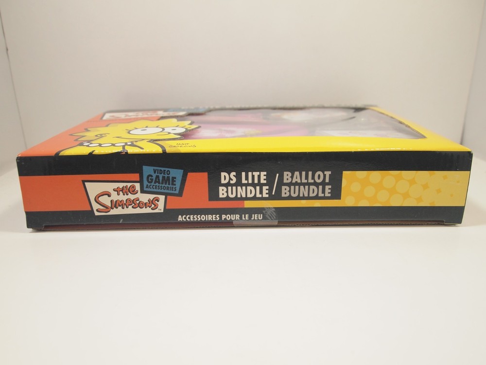 Lisa Simpson DS Lite Bundle Nintendo Solutions2go Case/Stylus/Earbuds/Strap
