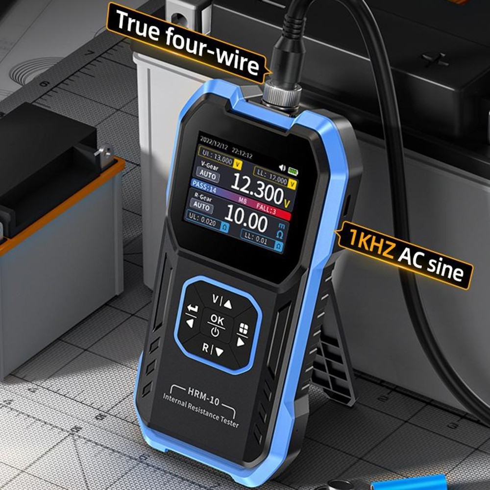 Internal Resistance Meter with Automatic Shutdown Mode for Convenience