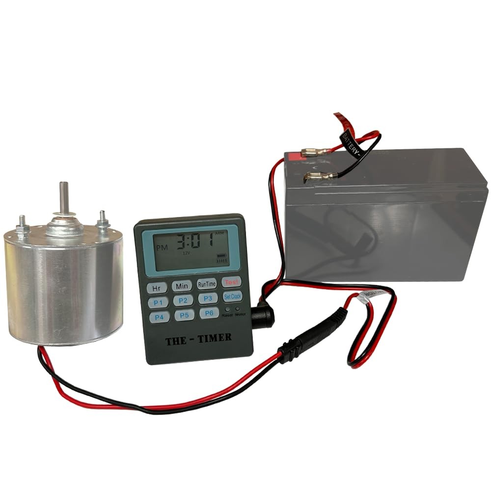 The Timer Wildlife Feeder Controller for Deer, Turkey, Hog and Other Gray