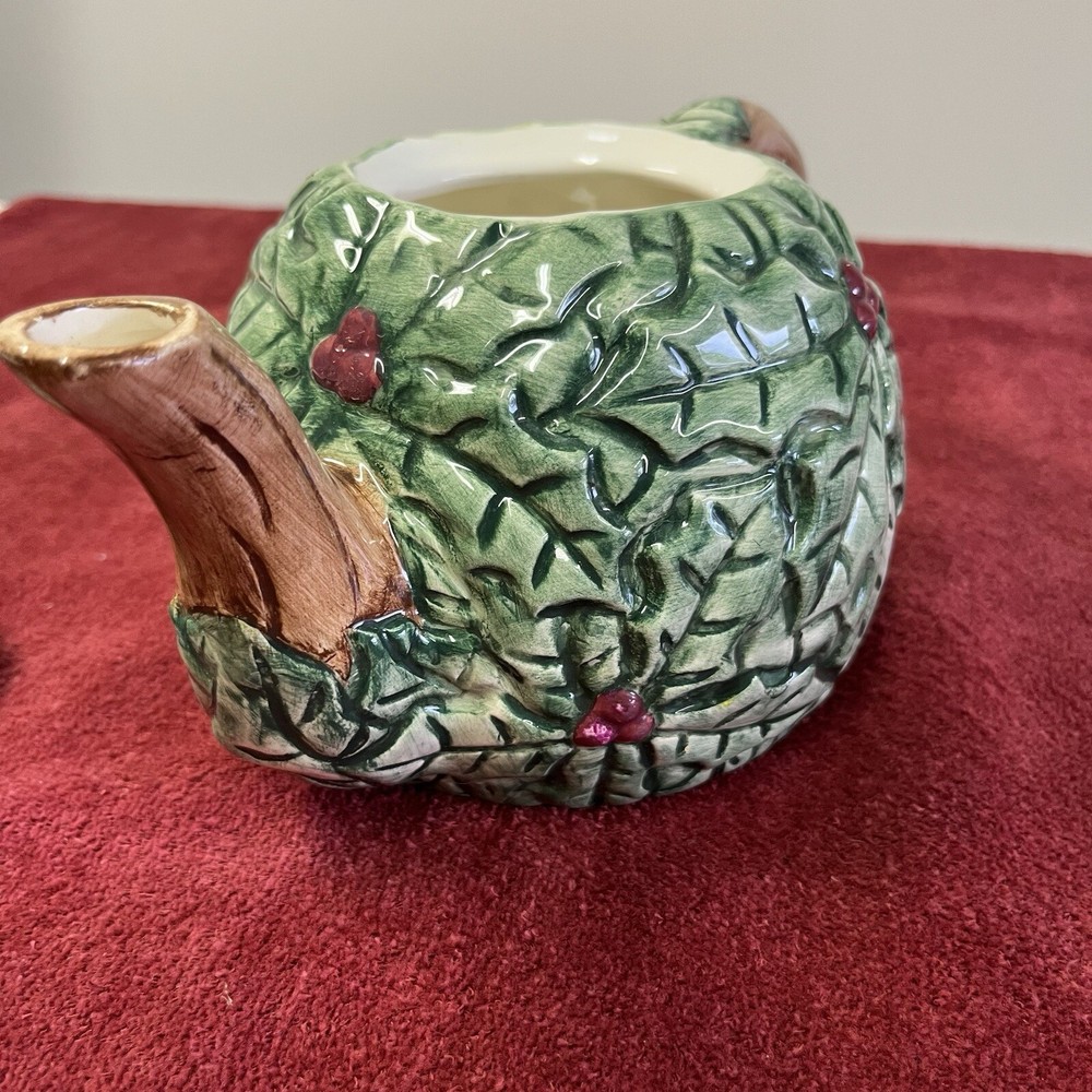 Christmas Holly Pitcher by Nantucket.