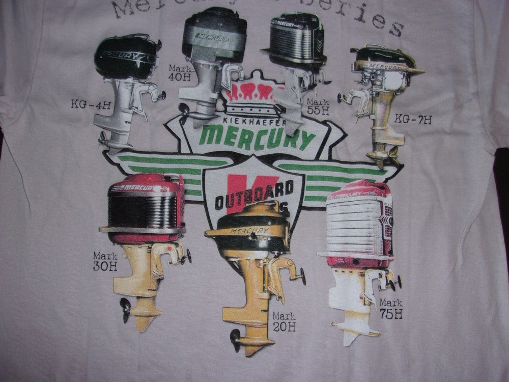 VINTAGE MERCURY OUTBOARD TEE SHIRT
