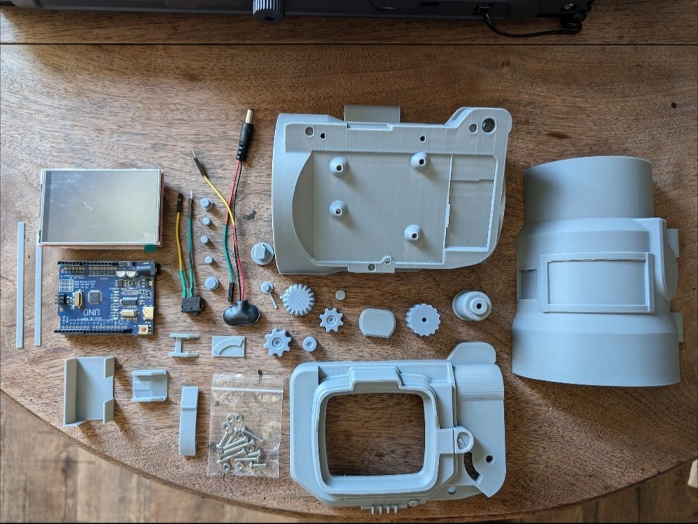 Pip Boy 3000 Kit With Working Screen