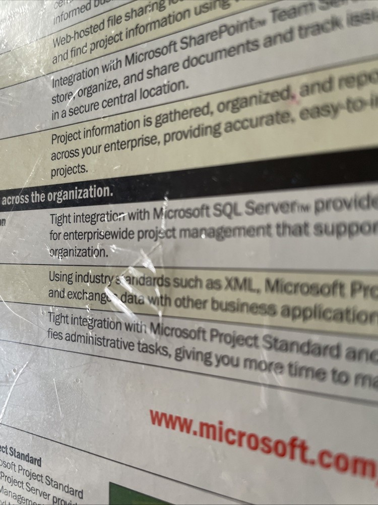 Microsoft Project Server 2002 _ Enterprise Project Management Server- 5 Licenses