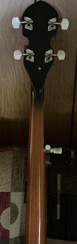 ADM 5 String Banjo W/ Remo Weatherking Head And Strap