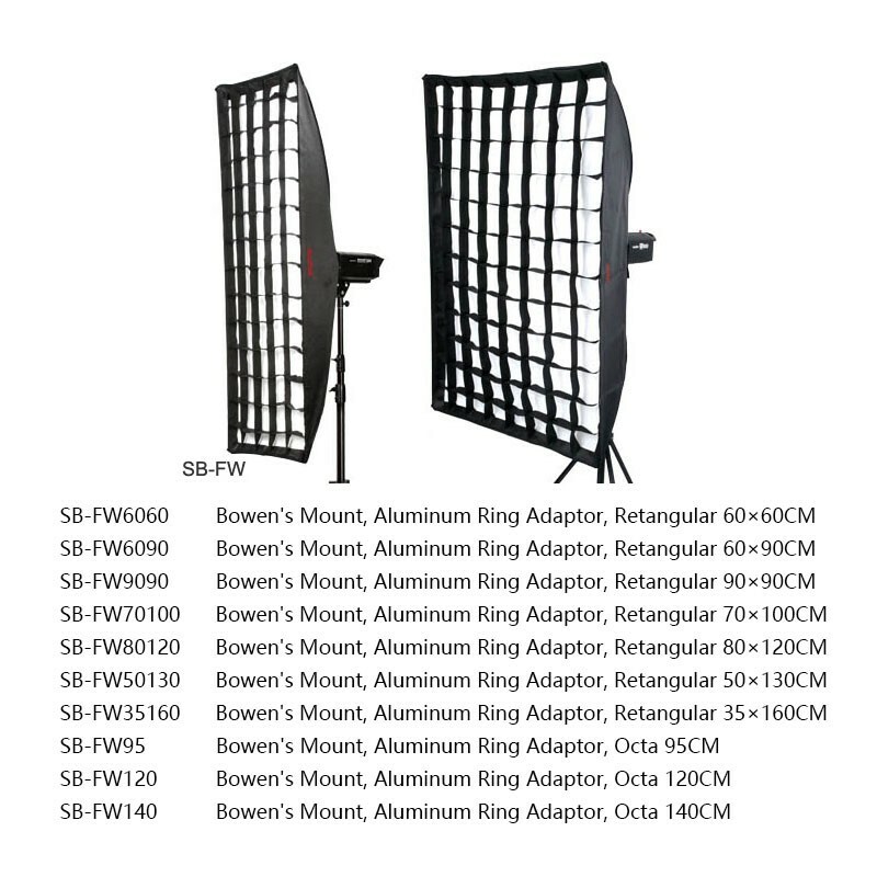 Godox Grid Softbox Photography Studio Softbox For Bowens Mount Size Optional