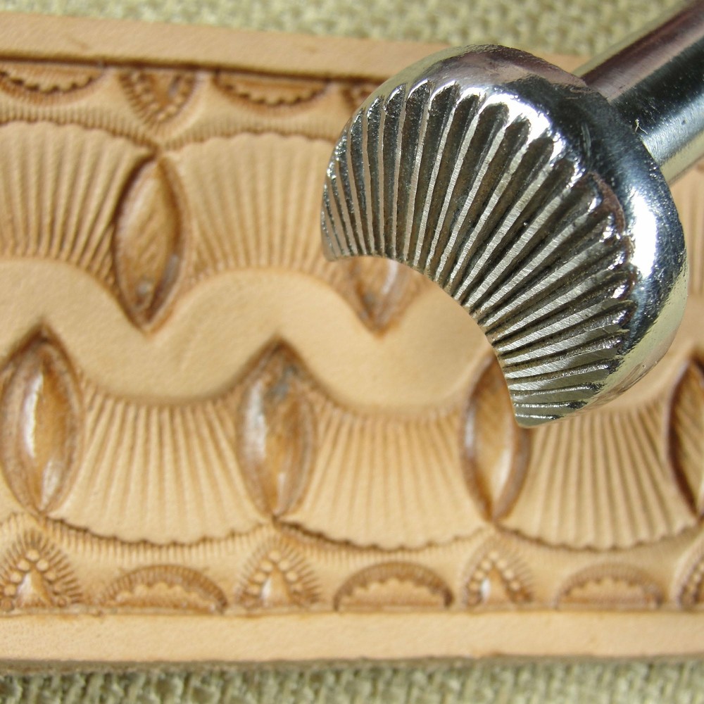 Leather Stamping Tool - #6455 Large Camouflage Stamp