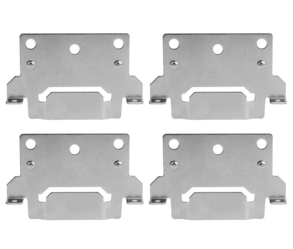 116791 Mounting Plates Bed Frame Brackets Replacement for IKEA Silver