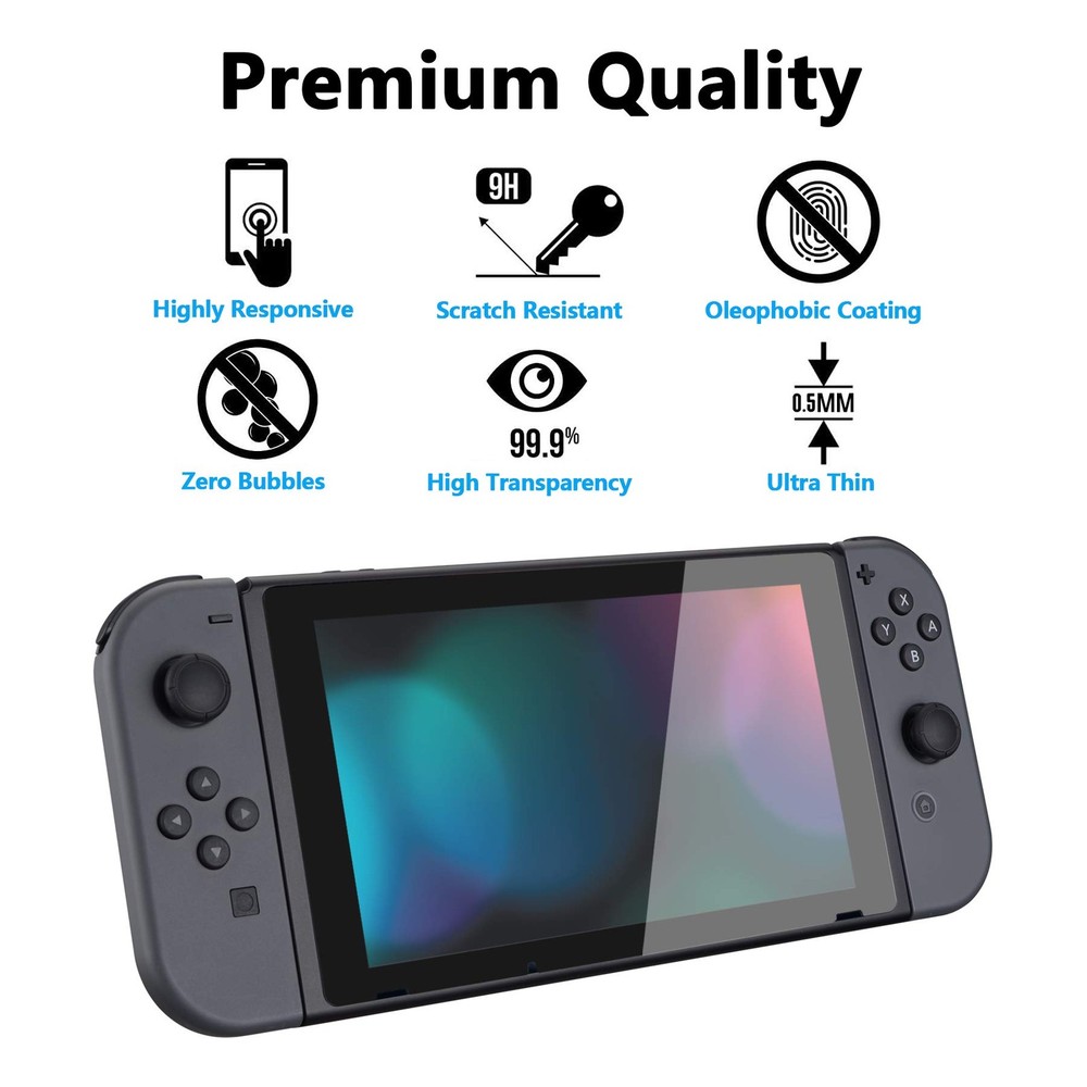 switch protective film black