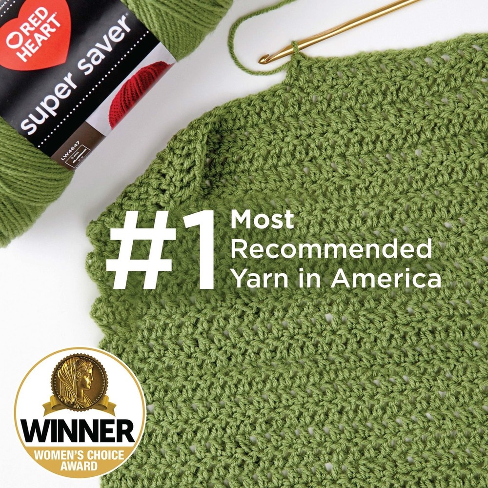Super Saver Yarn, 3 Pack, Ocean 3 Count