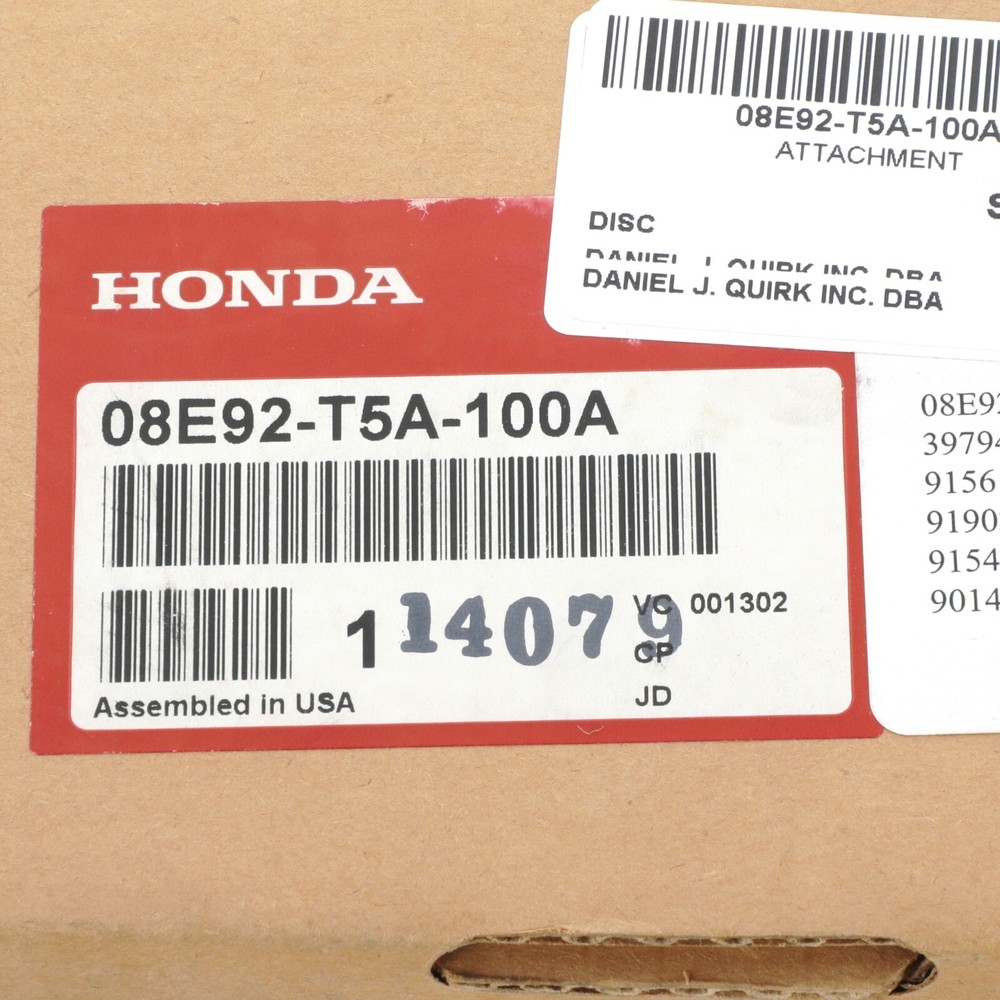 Genuine Honda Remote Start Attachment 08E92-T5A-100A