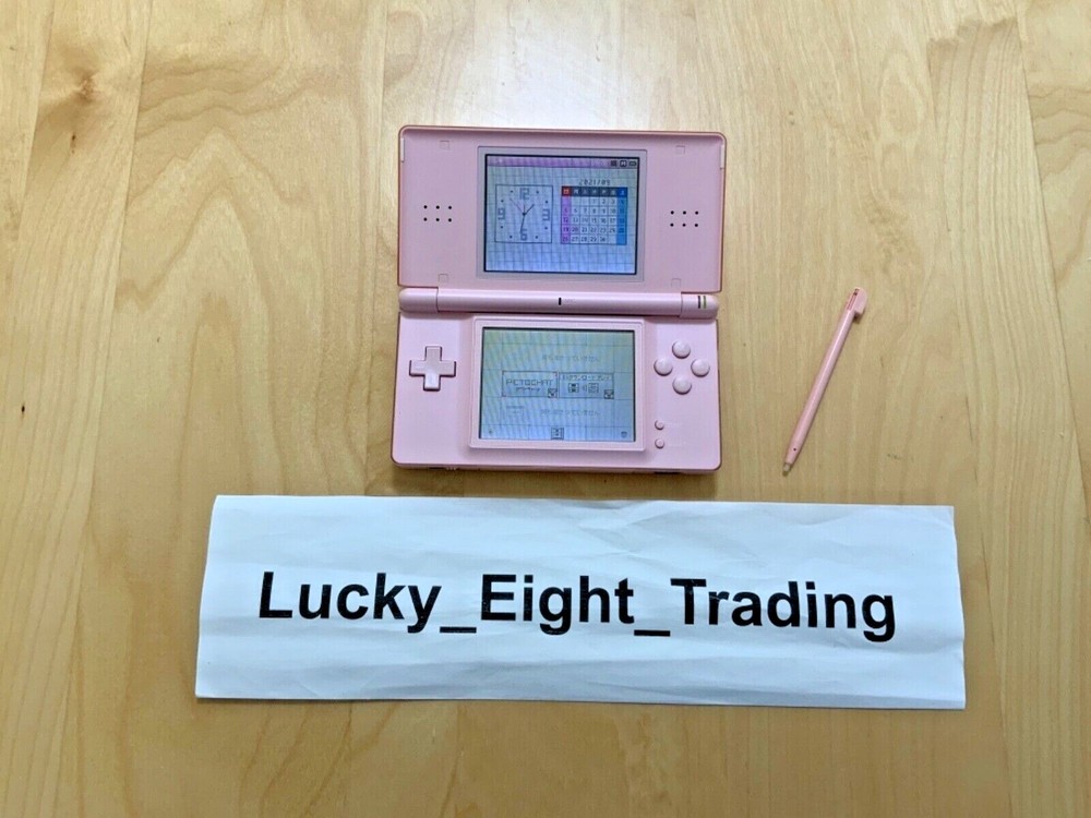 Nintendo DS Lite Noble Pink Console Stylus [H]