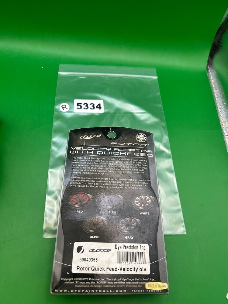 Dye Rotor Velocity Quick Feed Red