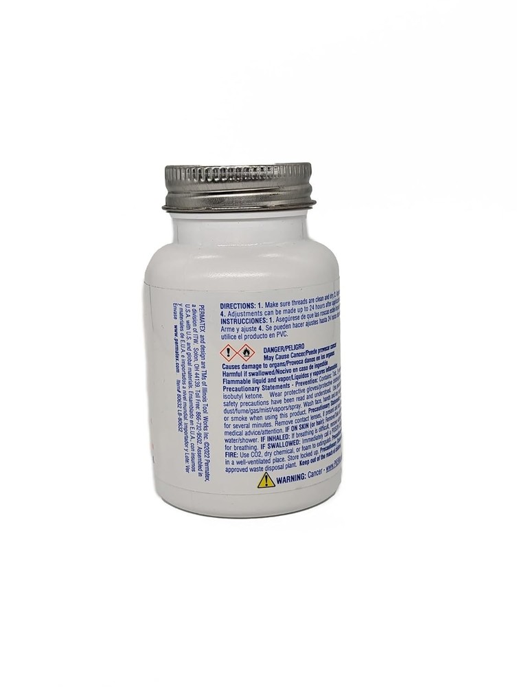 Thread Sealant with PTFE, 4 oz., Cream