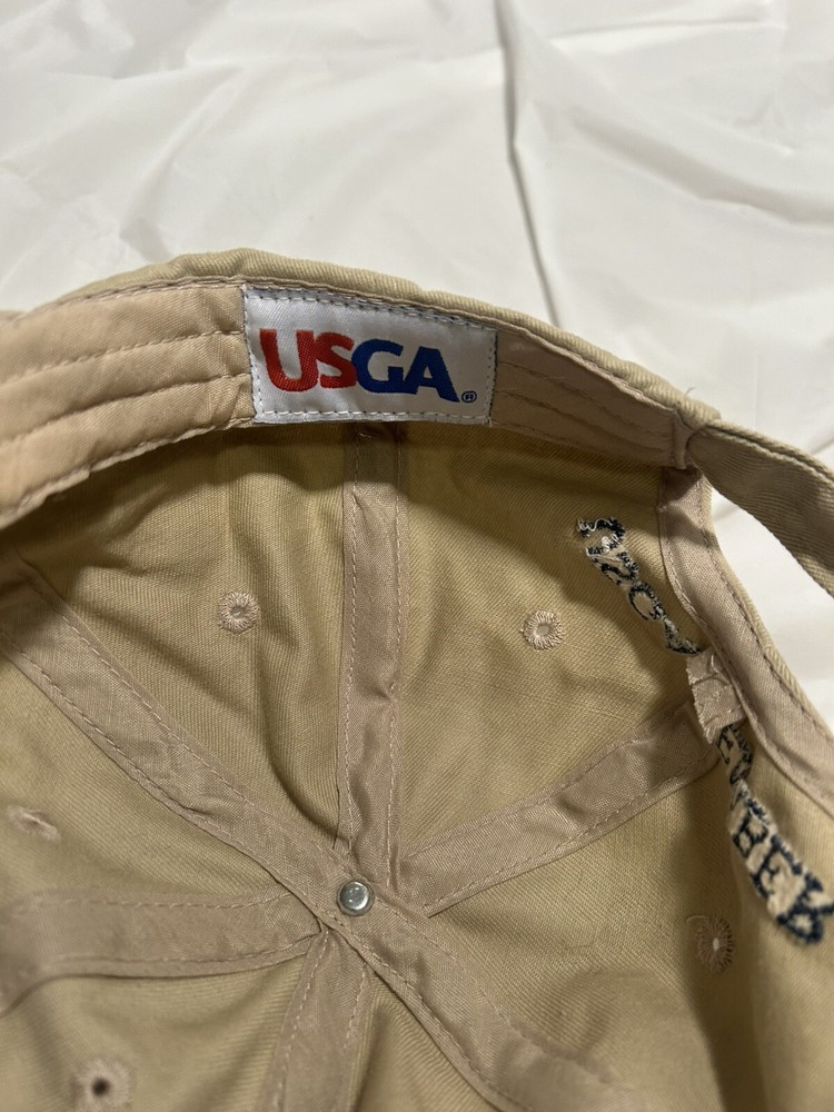 US Open Pinehurst 2005 Golf Khaki Baseball Cap Hat Adjustable