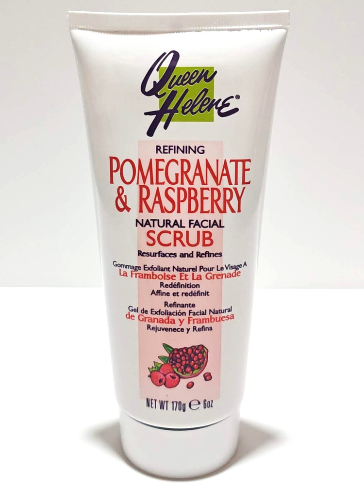 Queen Helene - Pomegranate & Raspberry Facial Scrub - 6 oz