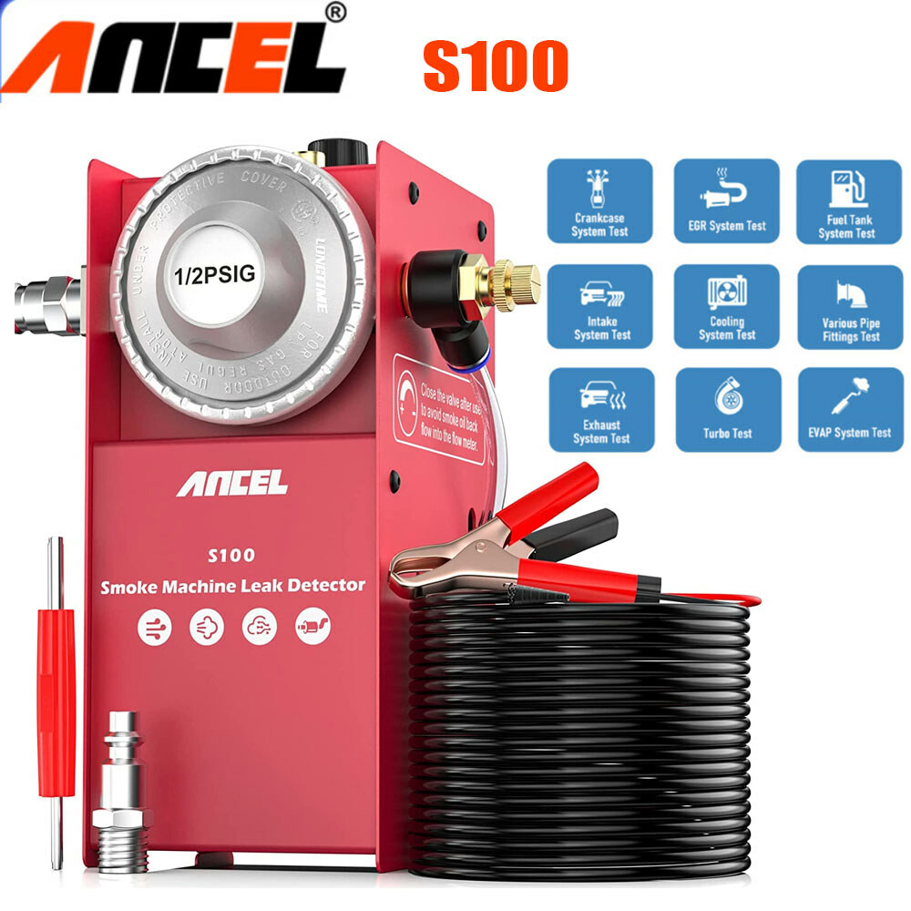 Auto EVAP Smoke Machine Car Emissions Vacuum Pipe Leak Detector Diagnostic Tool