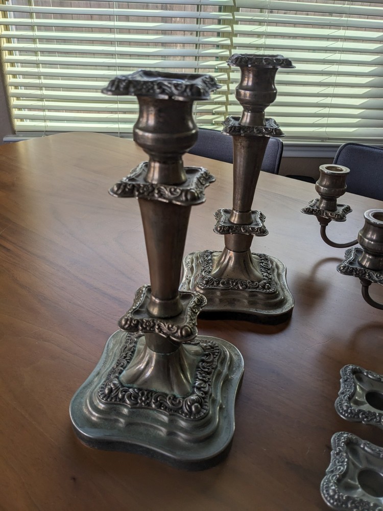 Sol Goldfeder Company Silver Candelabra