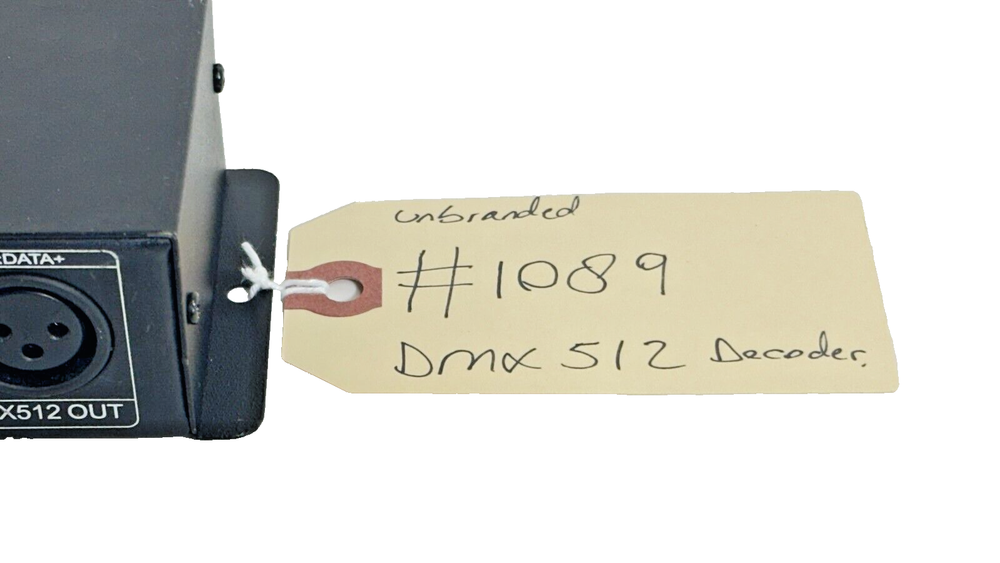 DMX512 LED Decoder Controller #1089 (One)THS