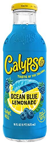 Calypso Ocean Blue Lemonade 12 Pack, 16 oz Bottles