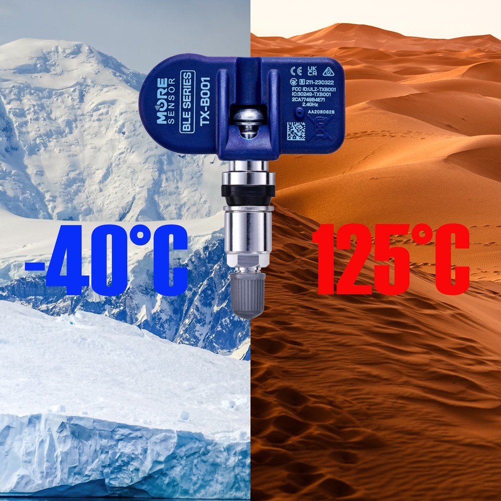 MORESENSOR Bluetooth Series TPMS Sensor 4-Pack for Tesla Model Y