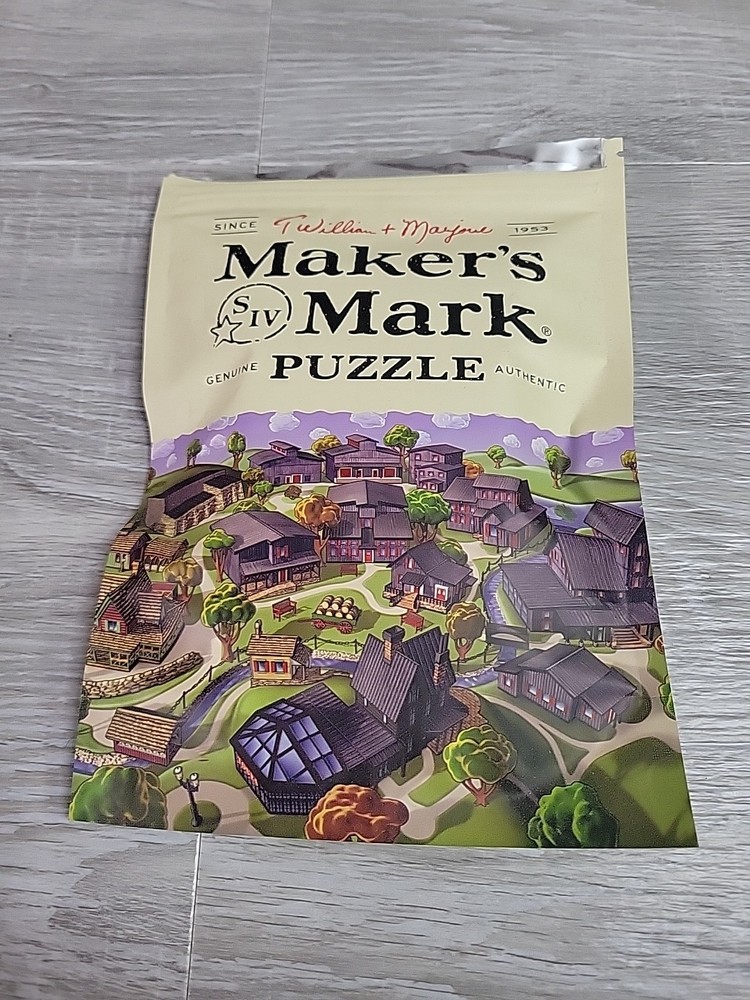 Maker's Mark Puzzle New Open Bag