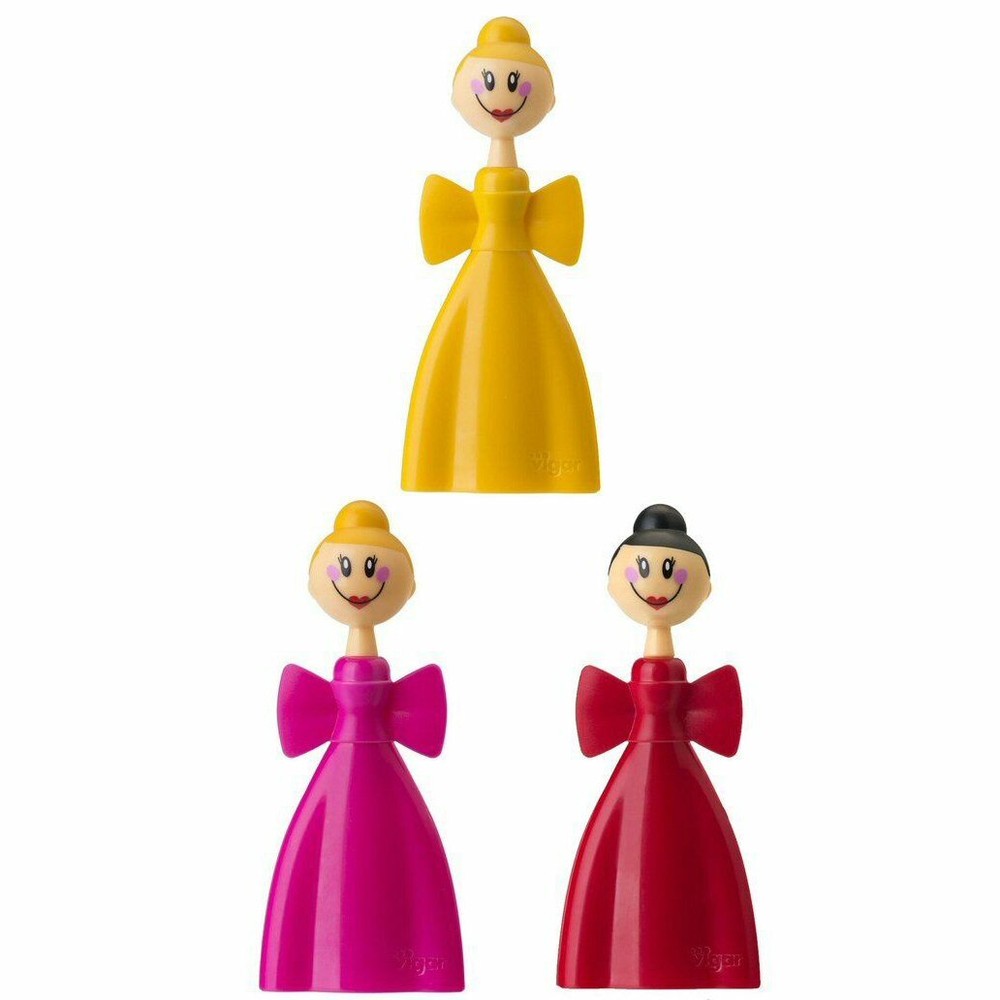 Vigar Dolls Magnetic Bag Clip - 3pk