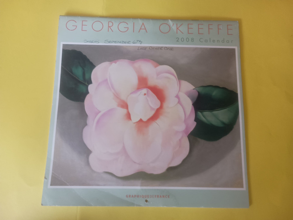 Georgia O’Keeffe  Wall Art  Calendar From 2008