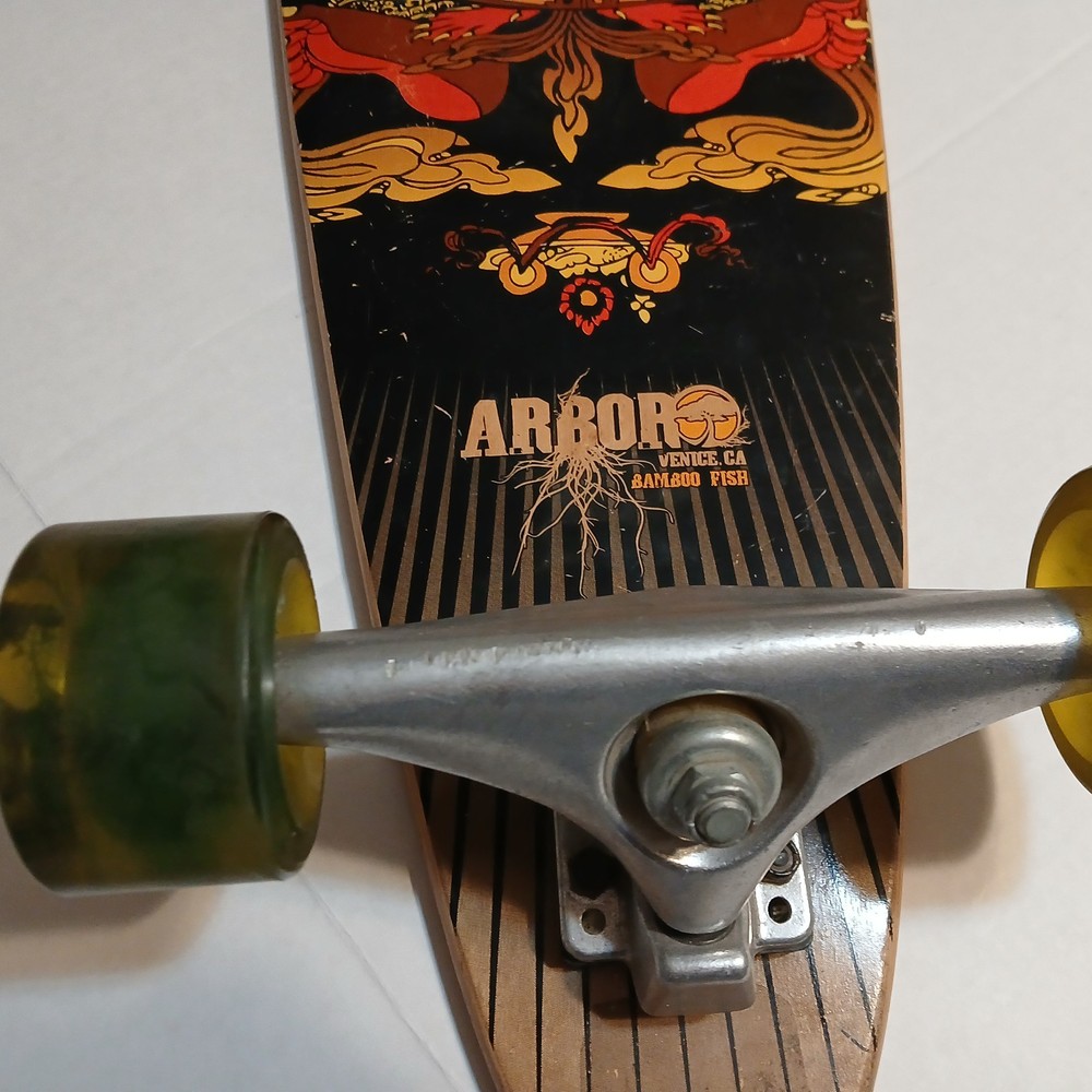 Arbor Fish Bamboo 38 inch Complete Longboard Gullwing Trucks