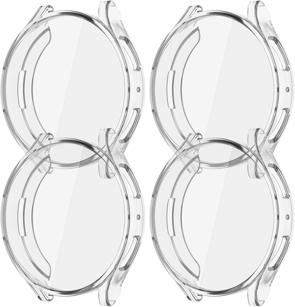 [4-Pack] for Samsung Galaxy Watch 6 40Mm Screen Protector Case, Protective Soft