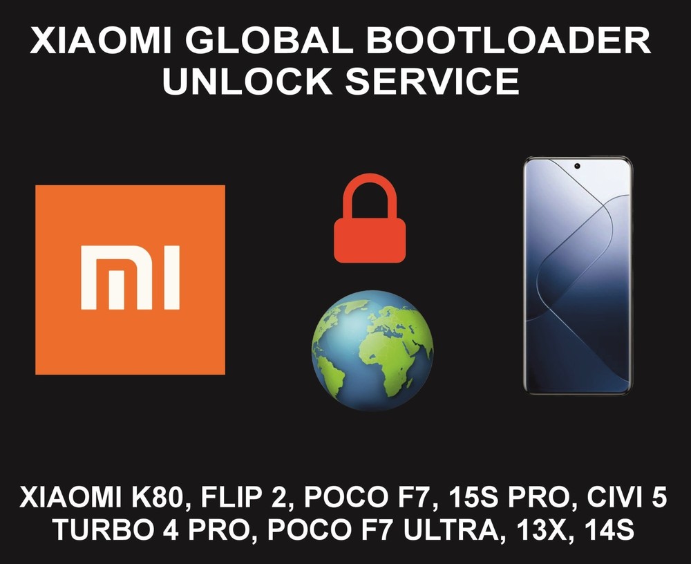 Xiaomi Bootloader Unlock, For Global Version, All Models