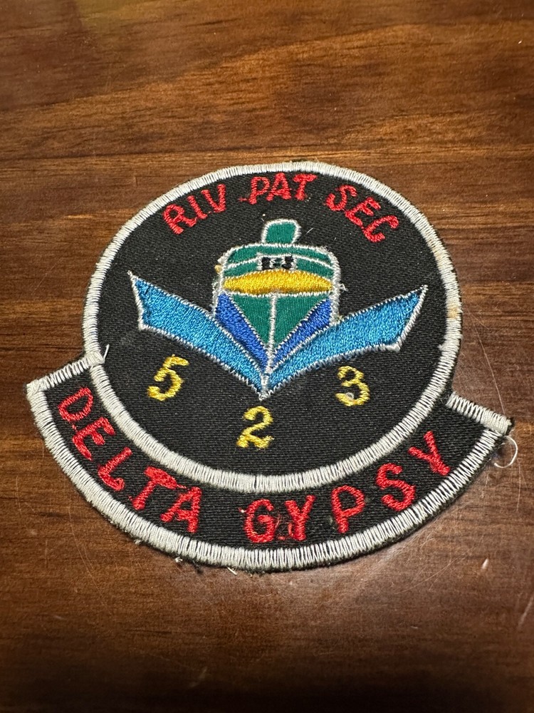 Vintage US Navy River Division 523 Patch