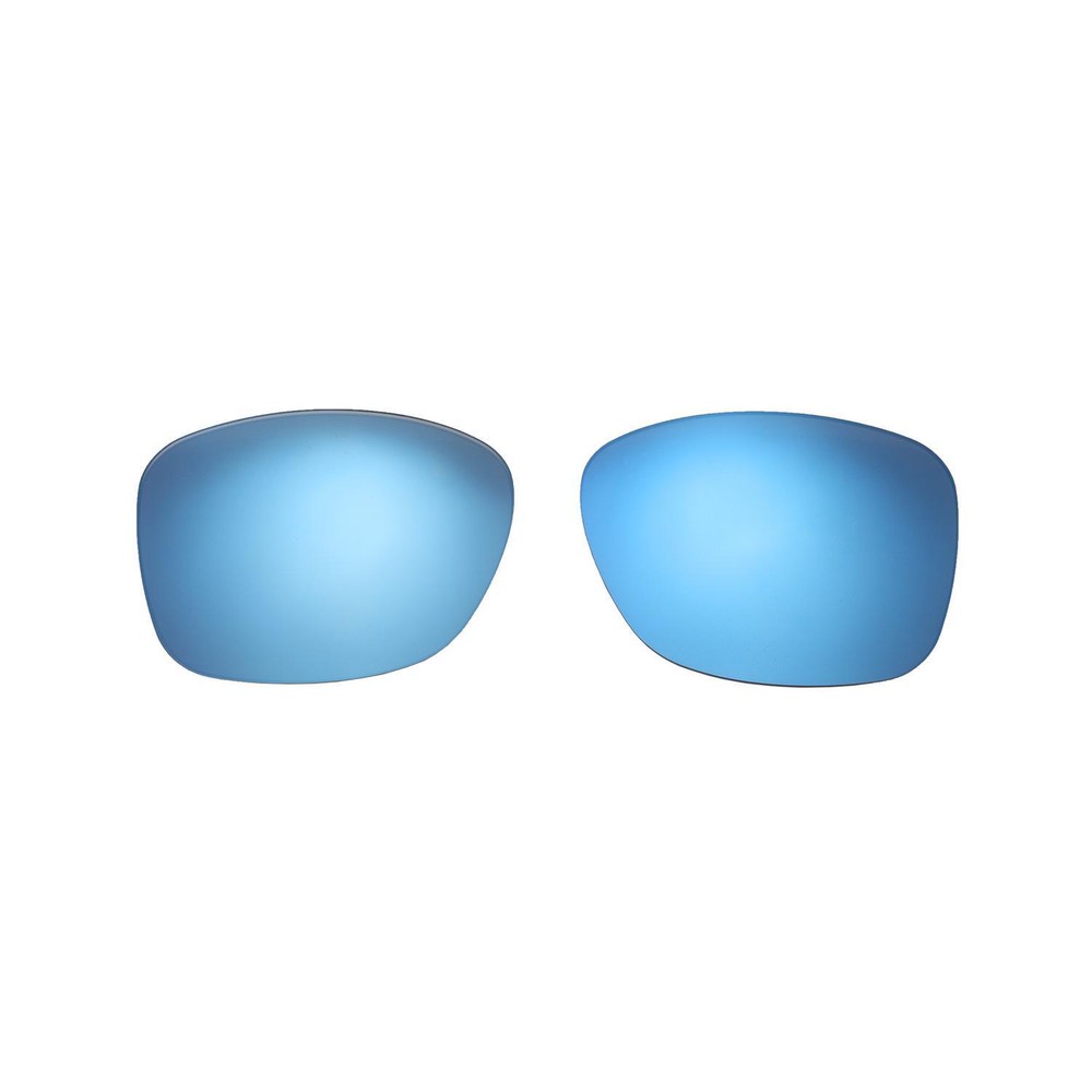 Walleva Fire Red + Ice Blue Polarized Replacement Lenses For Oakley Catalyst