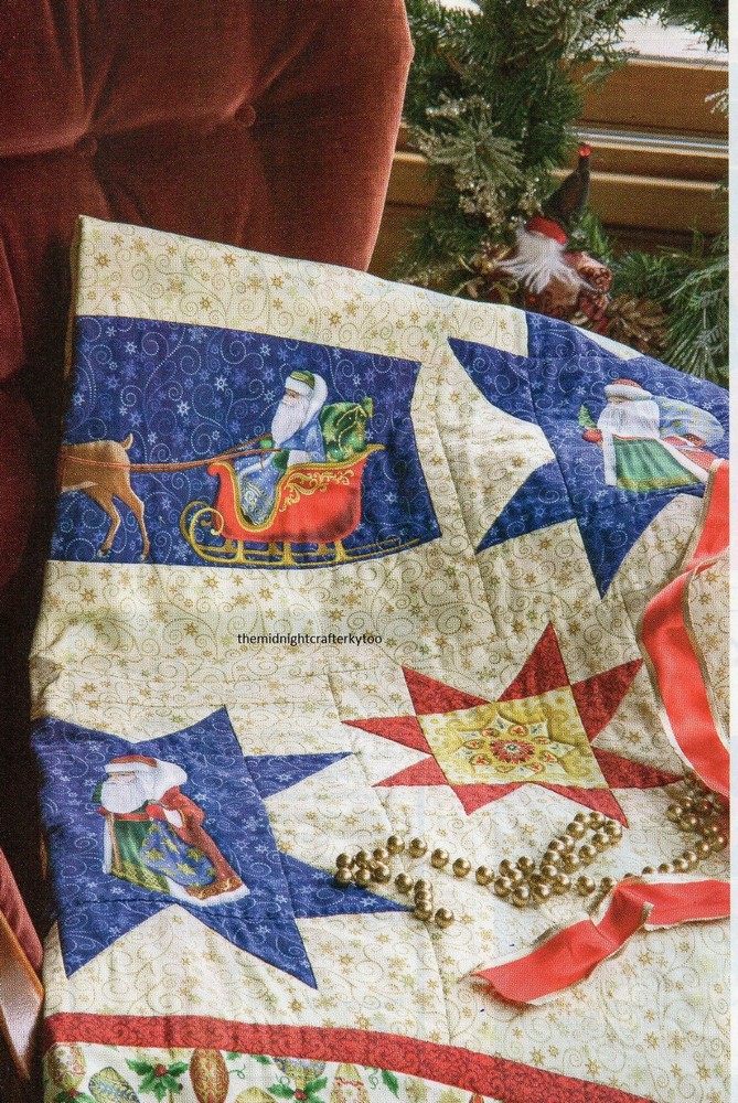 Starring St Nick Quilt Pattern Pieced JR